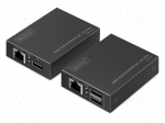 HDMI extender | HDMI 1.4 | 4K,HDCP 1.4,UHD 2160p | metal | 40m | black