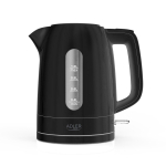 Adler Kettle | AD 1380b | Electric | 2200 W | 1 L | Polypropylene | 360&deg; rotational base | Black