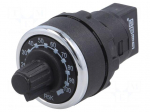 Potentiometer | 22mm | -25&divide;70&deg;C | IP65 | Potentiometer: single turn