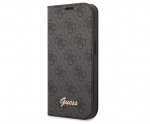 GUESS | Book Case | Apple | iPhone 14 Pro Max | Rubber/Silicone | Black