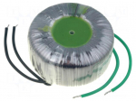 Transformer: toroidal | 250VA | 230VAC | 24V | 10.41A | 2.4kg | &Oslash;: 114mm