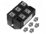 Bridge rectifier: three-phase | Urmax: 1.2kV | If: 250A | Ifsm: 2.5kA