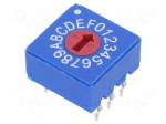 Encoding switch | HEX/BCD | Pos: 16 | 10x10x5mm