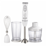 Gorenje | Blender | HBC564QW | Hand Blender | 560 W | Number of speeds Variable | Chopper | White
