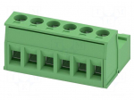 Connector: pluggable terminal block | plug | COMBICON M | 12A | 630V