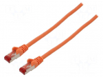 Patch cord | S/FTP | Cat: 6 | RJ45 plug,both sides | stranded | CCA | 5m