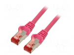 Patch cord | S/FTP | Cat: 6 | RJ45 plug,both sides | stranded | Cu | 10m