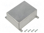 Enclosure: shielding | X: 82.5mm | Y: 110mm | Z: 44.5mm | aluminium