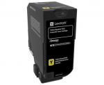 Lexmark 74C2SY0 Toner Cartridge, Yellow
