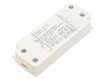 Power supply: switching | LED | 15W | IP20 | 101x40x20mm | 83% | 200&divide;240V