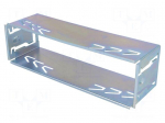 Car radio mounting half frame | zinc | JVC,Kenwood