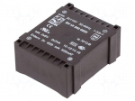 Transformer: encapsulated | 6VA | 115/115VAC | 6V | 6V | 500mA | 500mA