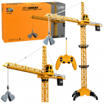 M&auml;nguala | PC | Konsoolid | Tarvikud // Raadio teel juhitavad m&auml;nguasjad ja tarvikud // Dźwig Żuraw Budowlany Zdalnie Sterowany RC Obr&oacute;t 360&deg; Udźwig 120g 71 cm