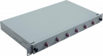 Helos 375556 rack cabinet 1U Grey