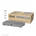 CLUB3D CSV-2563 5-1 Thunderbolt&trade; 5 Hub Triple video 5K60Hz Thunderbolt&trade; Share Certifi ed 180W