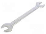 Wrench: flat | double-sided | 14mm,15mm | L: 190mm | Gedore Red