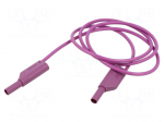 Test lead | 32A | banana plug with axial socket 4mm,both sides