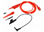 Probe: for oscilloscope | passive | 0&divide;150MHz | 10: 1 | 1.3ns | 10&divide;30pF