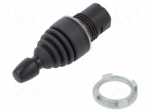 Switch: joystick | 22mm | Stabl.pos: 1 | IP66 | 46 | Pos: 4 | &Oslash;22.3mm | 28&deg;