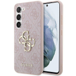Guess GUHCS23S4GMGPI Hardcase 4G Big Metal Logo for Samsung Galaxy S23 / pink