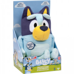Moose Toys Bluey S11 Talking Plush - Bluey (DE/FR/NL), cuddly toy
