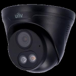 IPC3614LE-ADF28KC-DL-BLACK ~ UNV Colorhunter IP kamera 4MP 2.8mm (SMART IR + WHITE LED)