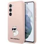 Karl Lagerfeld KLHCS23SSNCHBCP S23 S911 hardcase Silicone Choupette / pink