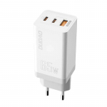 Dudao A7xsEU tīkla lādētājs | 65W | GaN | USB-C, USB-A | balts