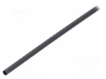 Heat shrink sleeve | glued | 3: 1 | 4.5mm | L: 1.2m | black | polyolefine