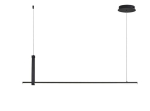 LUMINAIRE PENDANT 20W LED BLACK 1200LM