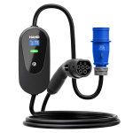 Patareisid, akusid ja laadijaid // EV charging devices // Ładowarka samochodowa mobilna regulowana type 2; 7 kw; 220v; 32a; ip55; dł przewodu 5m