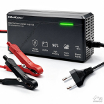 LiFePO4 aku laadija 12,8V/14,6V 10A 150W CC/CV kaitsefunktsioonidega | Qoltec 52670
