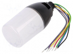 Signaller: signalling column | LED | Usup: 24VDC | Usup: 24VAC | IP65