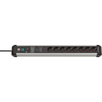 Brennenstuhl &Uuml;SS Premium-Protect-Line 60.000A 8-fach, Alu, 3m