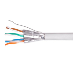 Paigalduskaabel Cat6 CCA U/UTP ECA 100.00m hall LSZH