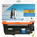 G&G XL-tooner, &uuml;hilduv HP 507X/ CE400X-ga
