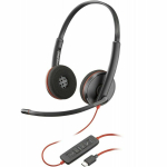 K&otilde;rvaklapid Blackwire 3220 USB-A/C 8X228A6