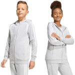 Bluza dla dzieci adidas Tiro 26 League Sweat Full Zip Hoodie szara KF3323 164cm