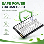 1200mAh Battery for Doro Leva L10, Leva X10, Leva E10, Leva E20, Leva E22, Leva E30, Leva E31, Leva L10, Leva L20, Leva L30, DFC-0530, DBAE-1150A