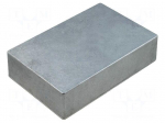 Enclosure: multipurpose | X: 146mm | Y: 222mm | Z: 55mm | 1550 | aluminium