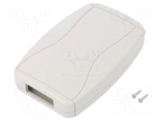 Enclosure: multipurpose | X: 74mm | Y: 114mm | Z: 24.7mm | with hole