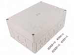 Enclosure: multipurpose | X: 180mm | Y: 254mm | Z: 111mm | TK PS | grey