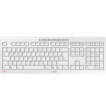 CHERRY TAS STREAM KEYBOARD Corded DE-Layout wei&szlig;/Gray