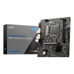 MSI PRO H610M-G DDR4 emaplaat