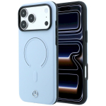 Mercedes Leather 3D MagSafe for iPhone 18 Pro Max / 17 Pro Max blue