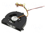 Fan: DC | 70x65x10.5mm | blower | 12VDC | 11m3/h