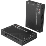 Lindy HDMI & IR over IP Extender, HDMI extension (black)