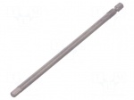 Screwdriver bit | Allen hex key | HEX 5mm | Overall len: 152mm