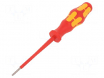 Screwdriver | insulated | slot | 2,5x0,4mm | Blade length: 80mm | 1kVAC