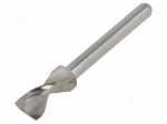 Drill bit | PCB | &Oslash;: 5.35mm | L: 38.2mm | 1/8" (3,175mm)